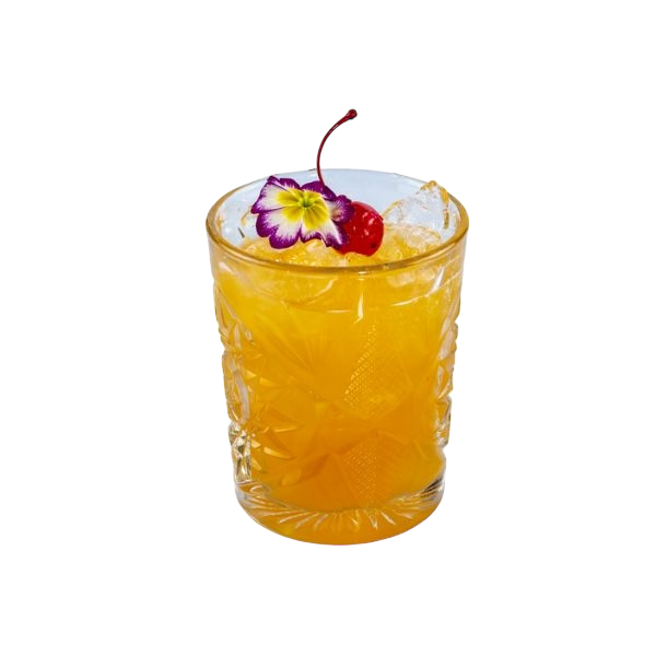 Apricot Whisky sour (on the rocks)