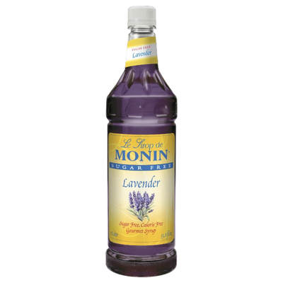 Lavender Sugar Free Syrup MONIN, Box of 4 - $14,25/pc