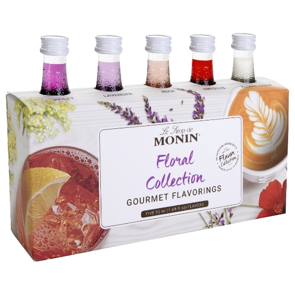 Floral Set of MONIN Syrups