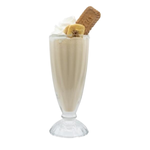 Milkshake croquant à la banane et au café 