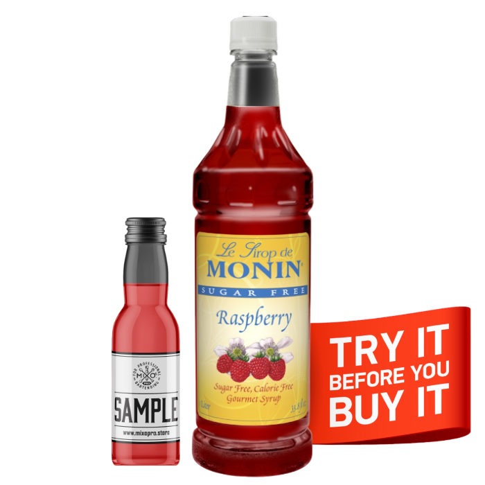 Raspberry Syrup Sugar Free MONIN, 1L