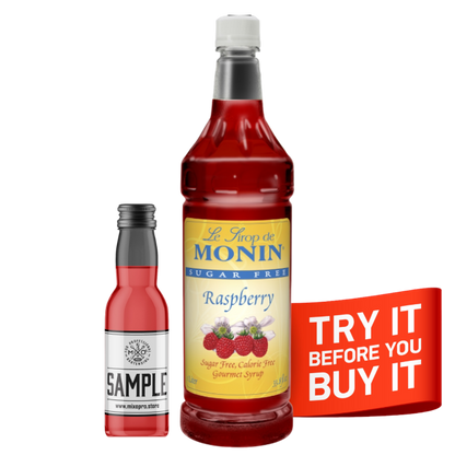 Raspberry Syrup Sugar Free MONIN, 1L