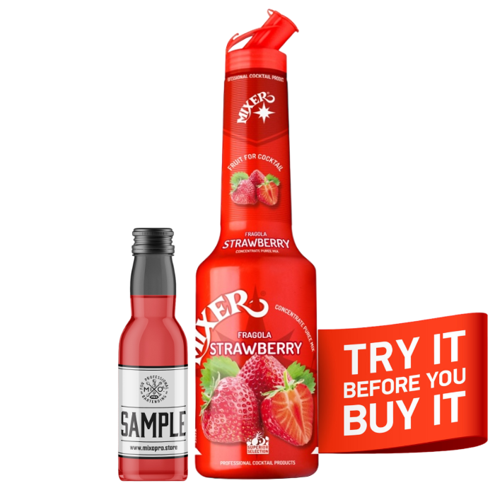 Strawberry Fruit Syrup-puree MIXER, 1L