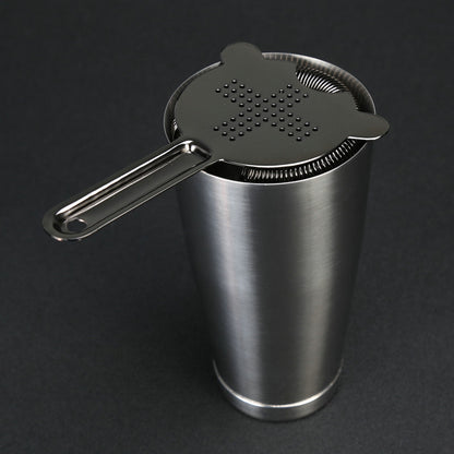 Strainer With Crossed Apertures - Stainless Steel