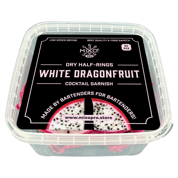 Dragon Fruit White Dry Half-rings