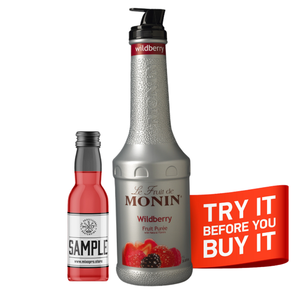 Wildberry Puree Syrup MONIN, 1L - Discounted