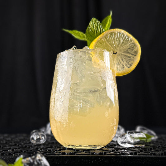 Yuzu Whiskey Lemonade Cocktail