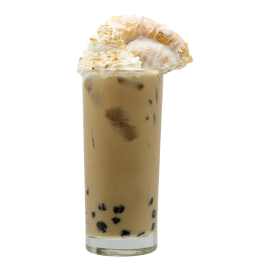 Cinnamon Bun Boba Latte