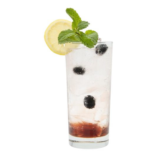 Spring Blueberry Almond Spritzer
