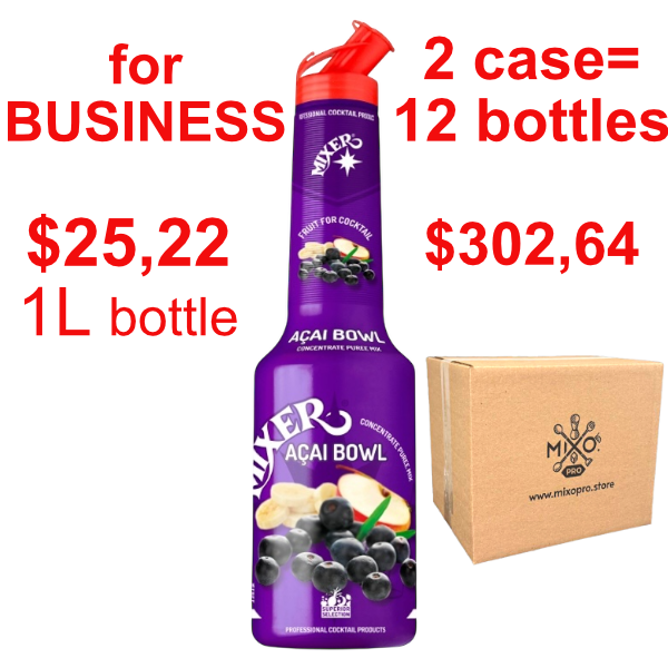 Acai Bowl Fruit Syrup Puree MIXER B2B