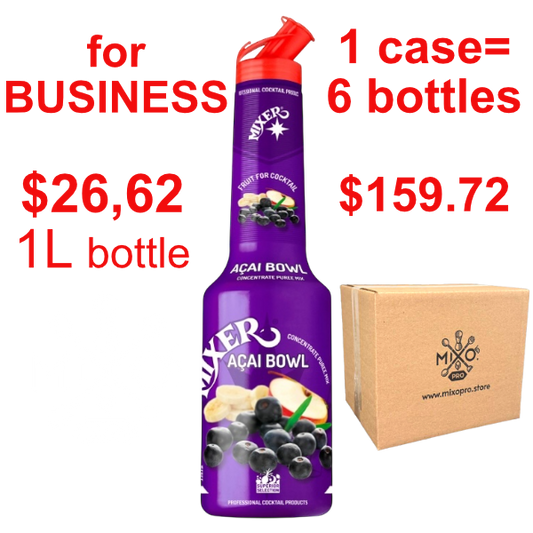 Acai Bowl Fruit Syrup Puree MIXER B2B