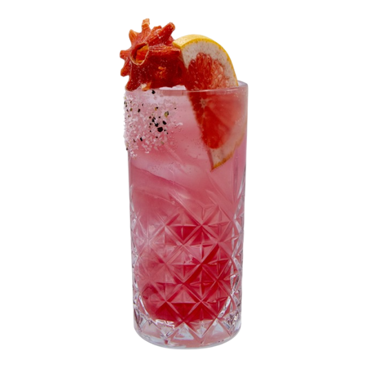 Spiced Hibiscus Paloma