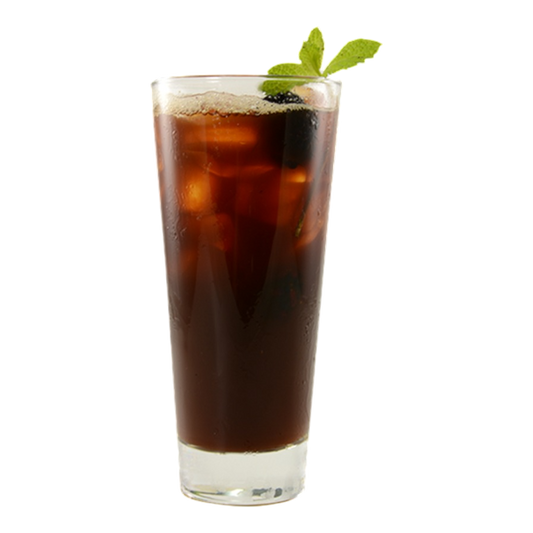 Mint Berry Espresso Spritz