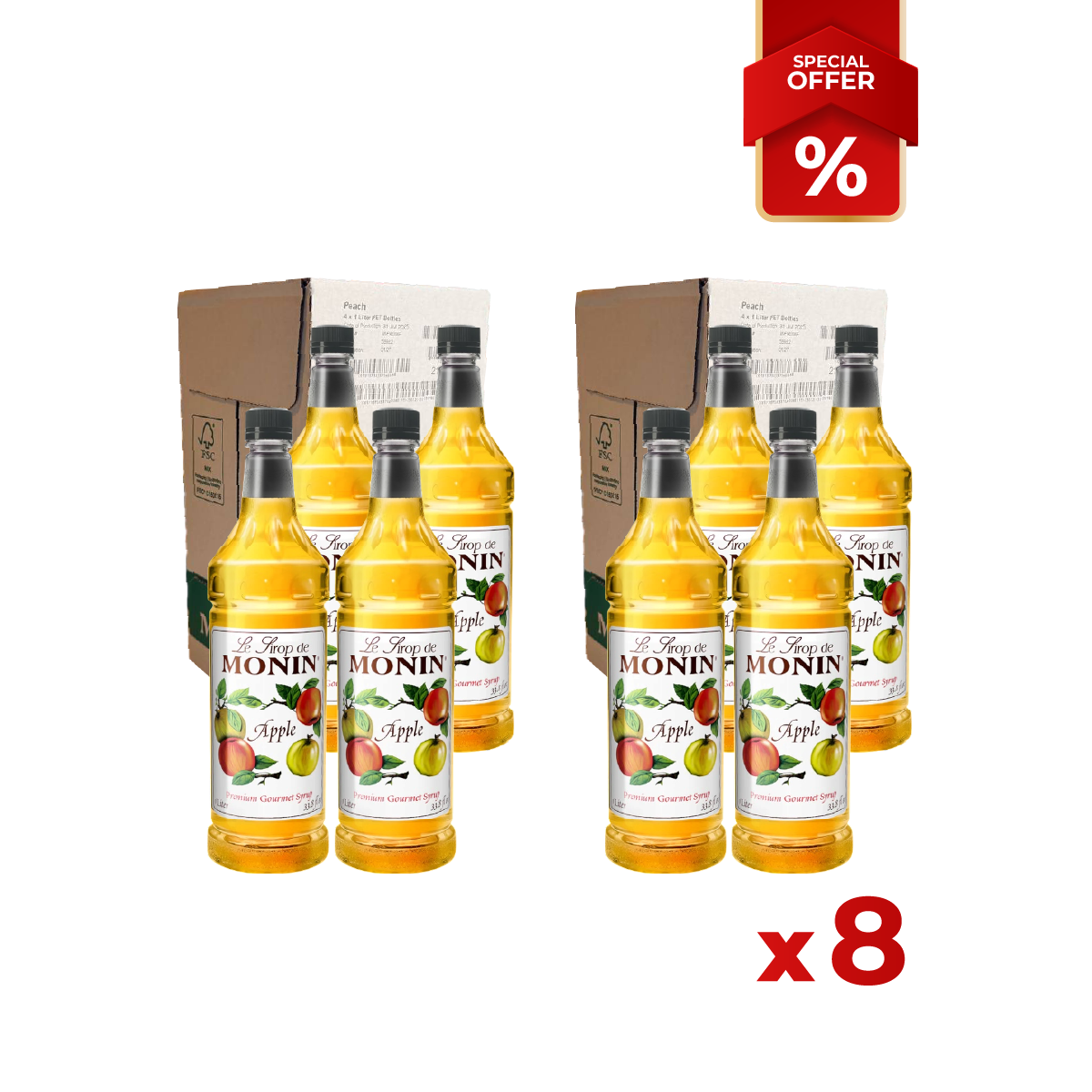 Apple Syrup MONIN, 1L
