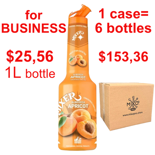 Apricot Fruit Syrup Puree MIXER B2B