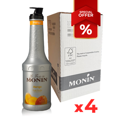 Purée de sirop de mangue MONIN, 1L B2B
