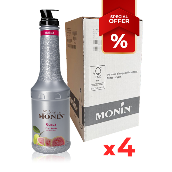 Purée de sirop de goyave MONIN, 1L B2B