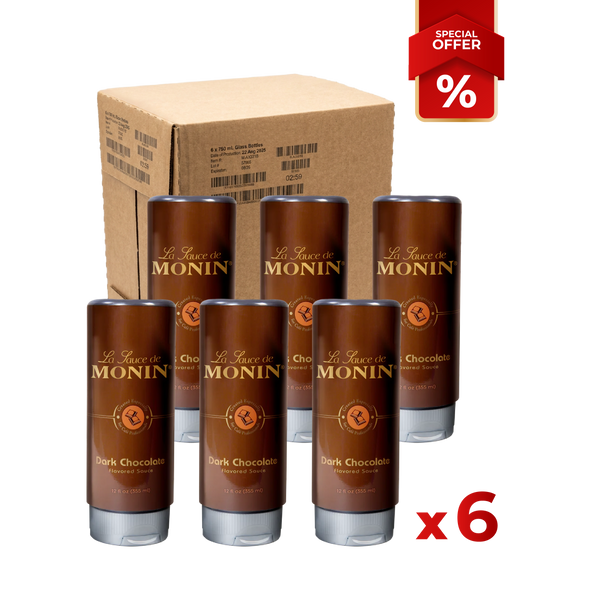 Sauce chocolat noir MONIN, 12oz