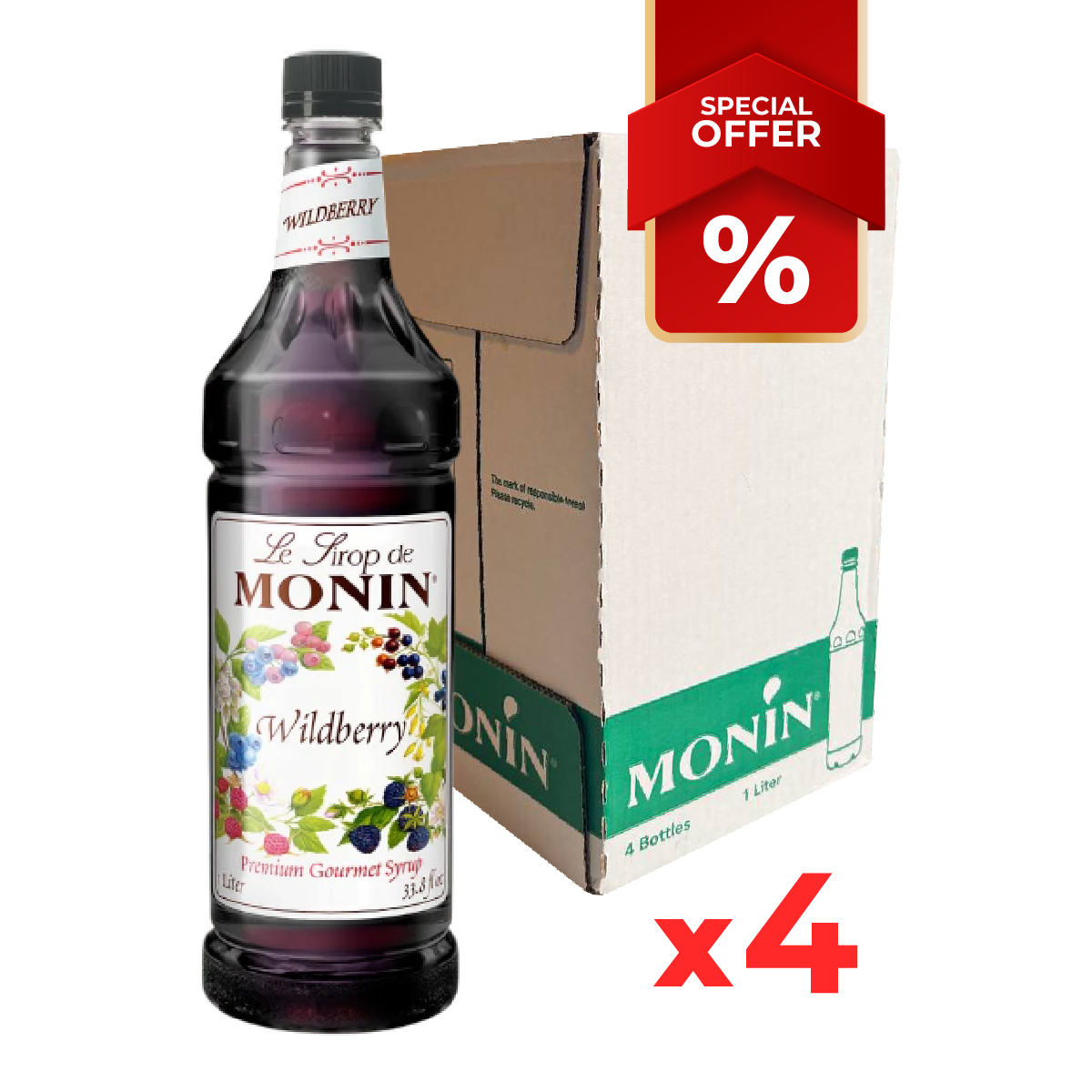 Wildberry Syrup MONIN 1L