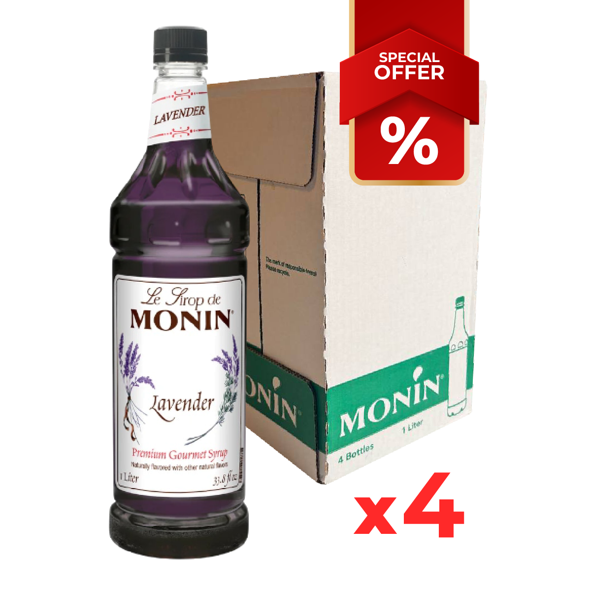 Lavender Syrup MONIN, 1L