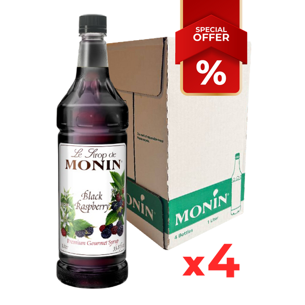 Sirop de Framboise Noire MONIN, 1L