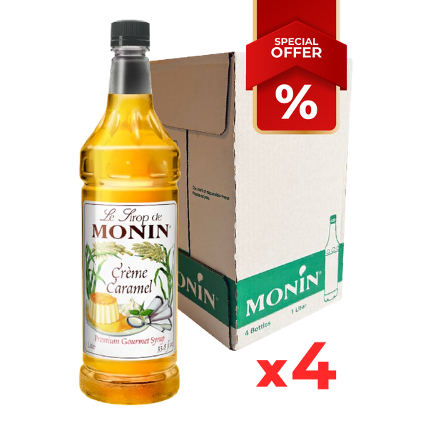 Sirops de crème caramel MONIN, 1L