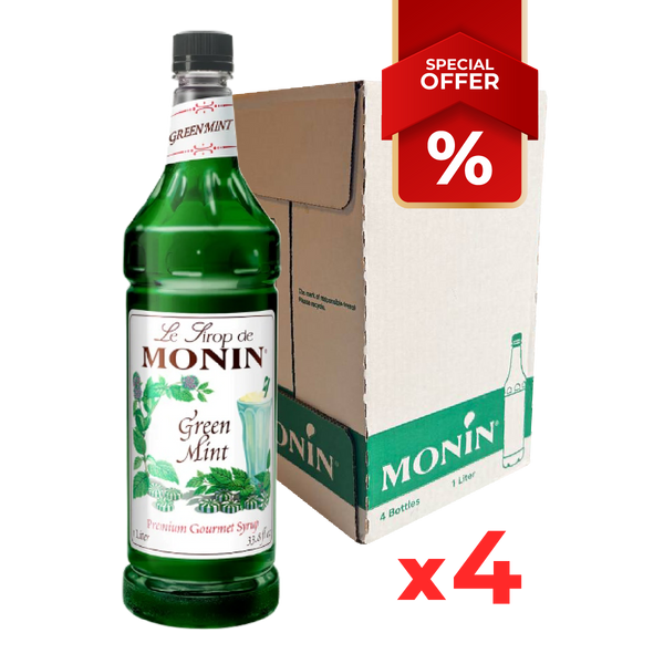 Sirop de Menthe Verte MONIN, 1L