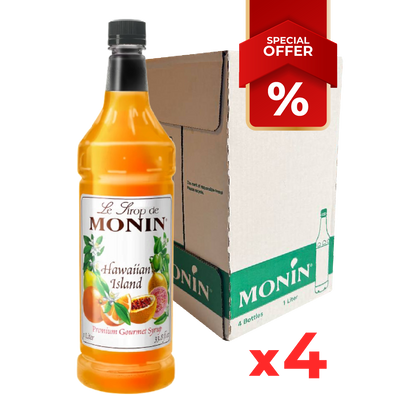 Sirops île hawaïenne MONIN, 1L