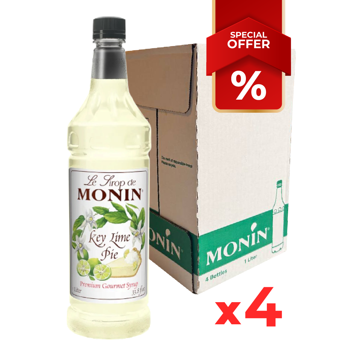 Key Lime Pie Syrup MONIN, 1L