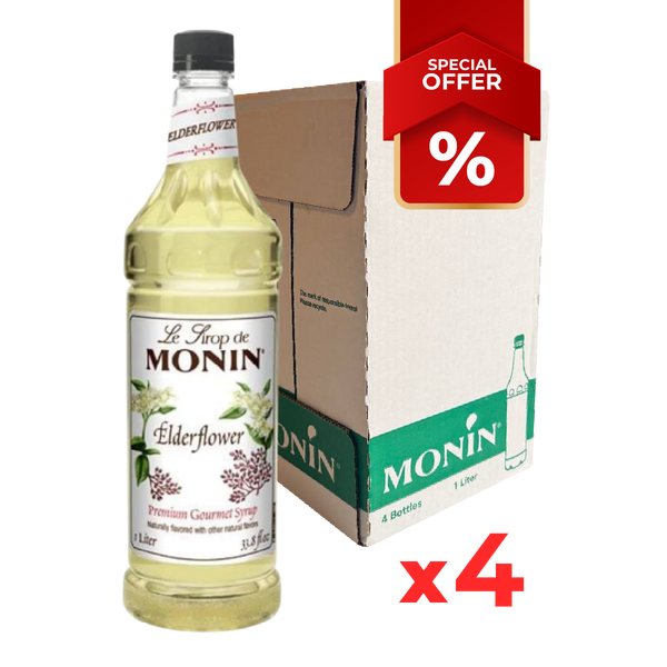 Elderflower Syrup MONIN, 1L