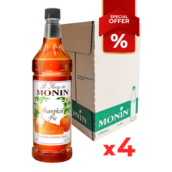 Sirop de Tarte à la Citrouille MONIN, 1L