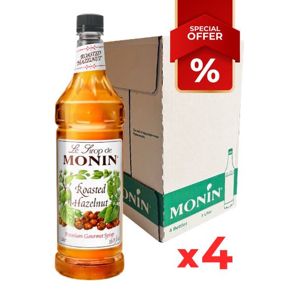 Hazelnut Roasted Syrup MONIN, 1l