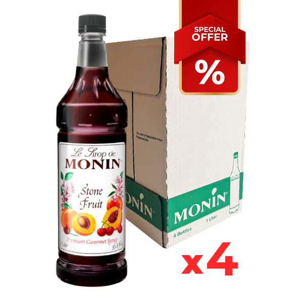 Stone Fruit Syrup MONIN, 1L