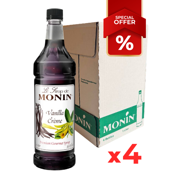 Vanilla Crème Syrup MONIN 1l