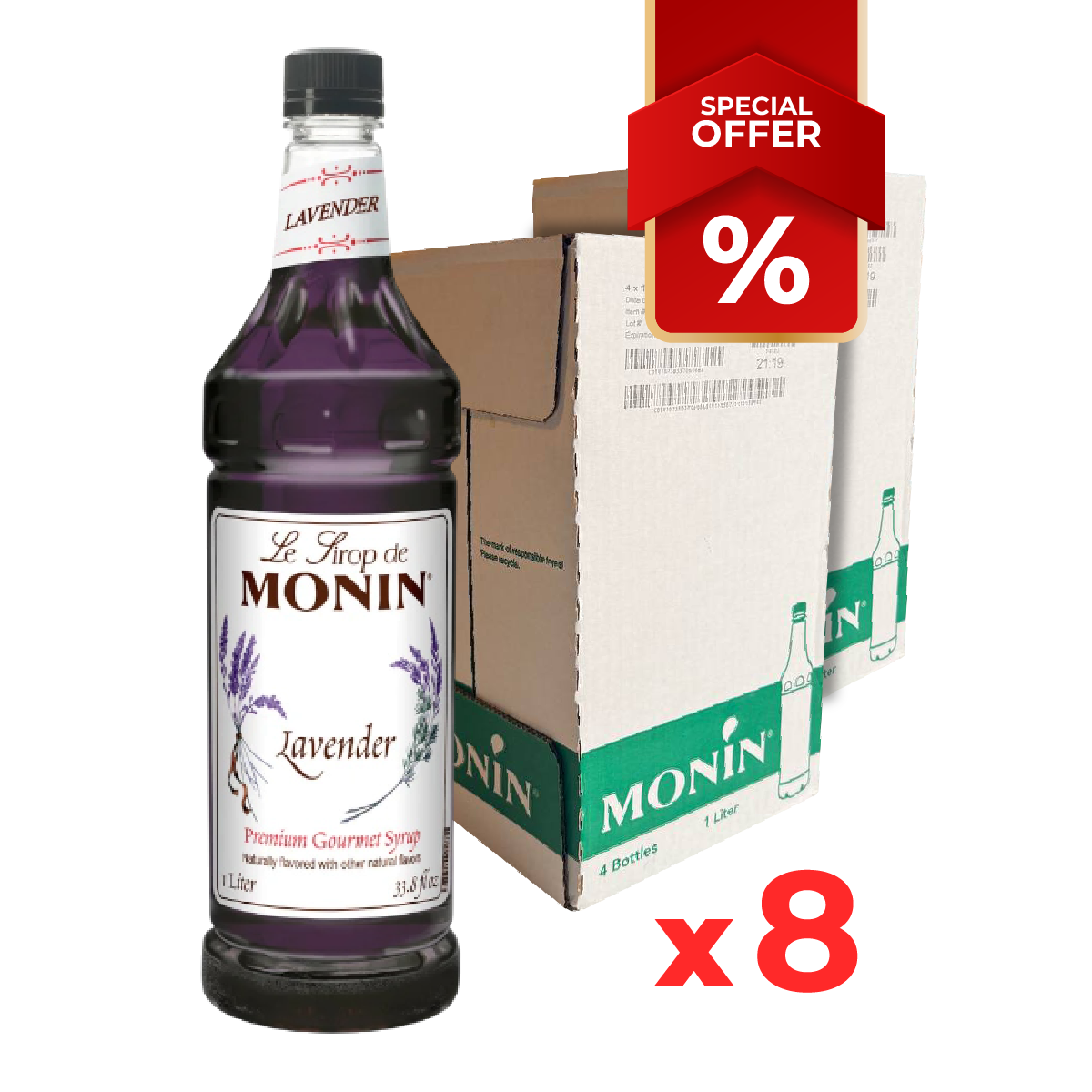 Lavender Syrup MONIN, 1L