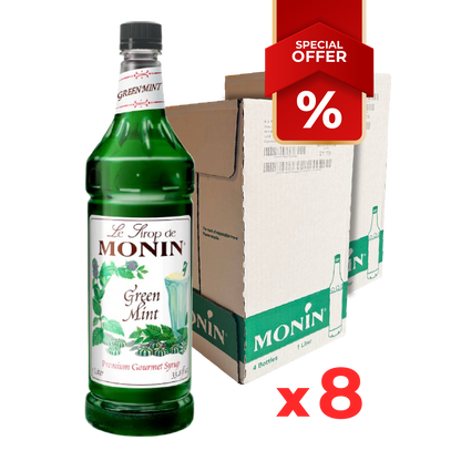 Sirop de Menthe Verte MONIN, 1L