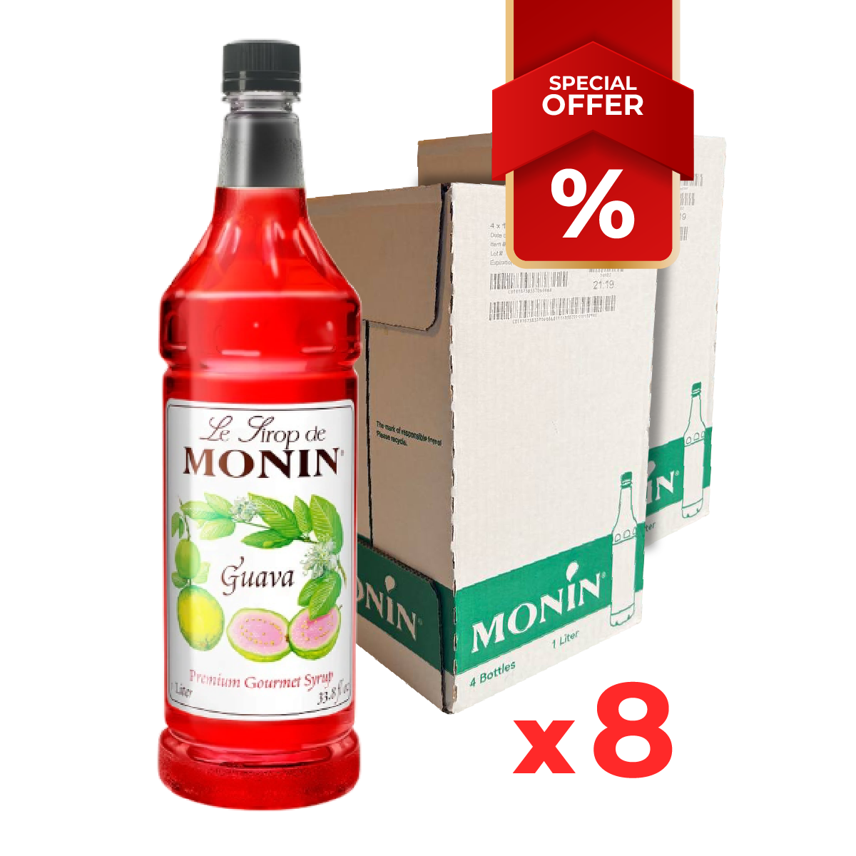 Guava Syrup MONIN, 1L