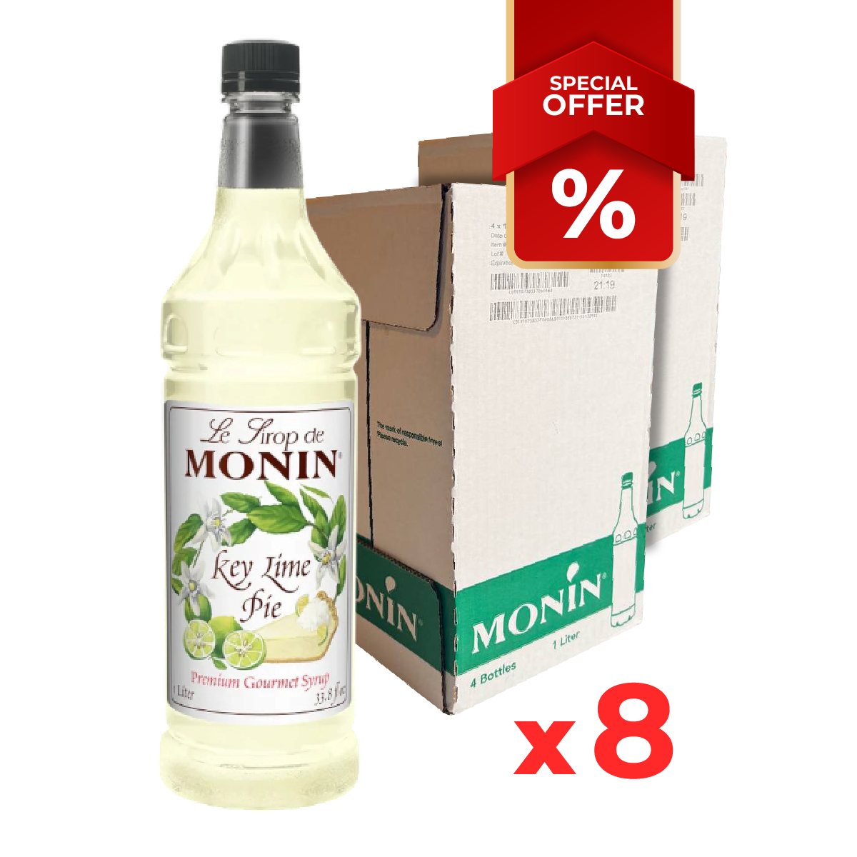 Key Lime Pie Syrup MONIN, 1L