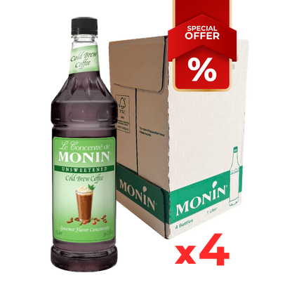 Concentré de café infusé à froid MONIN, 1L
