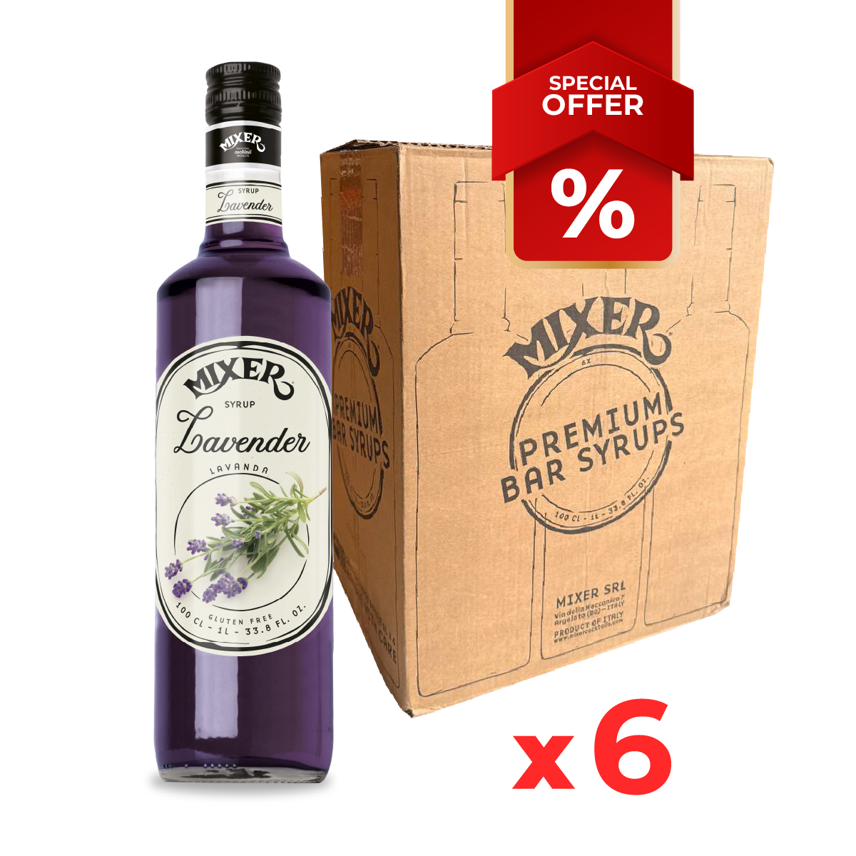 Lavender Syrup MIXER, 1L