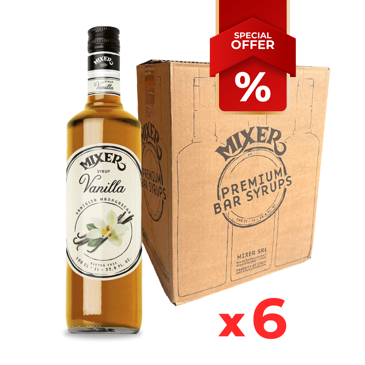 Vanilla Syrup MIXER, 1L