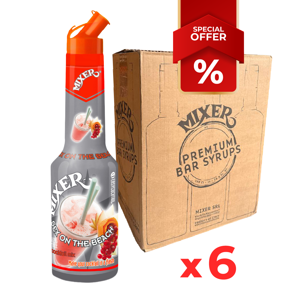 Mélange de Sex on the Beach MIXER, 1L