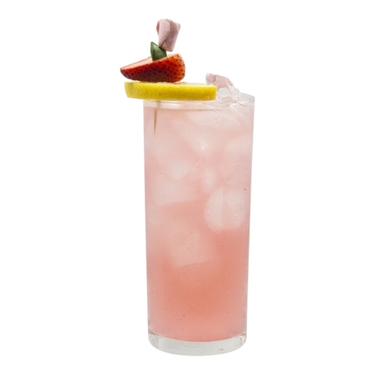 Strawberry Rose Soda