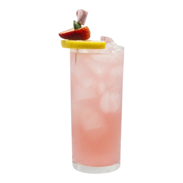 Strawberry Rose Soda