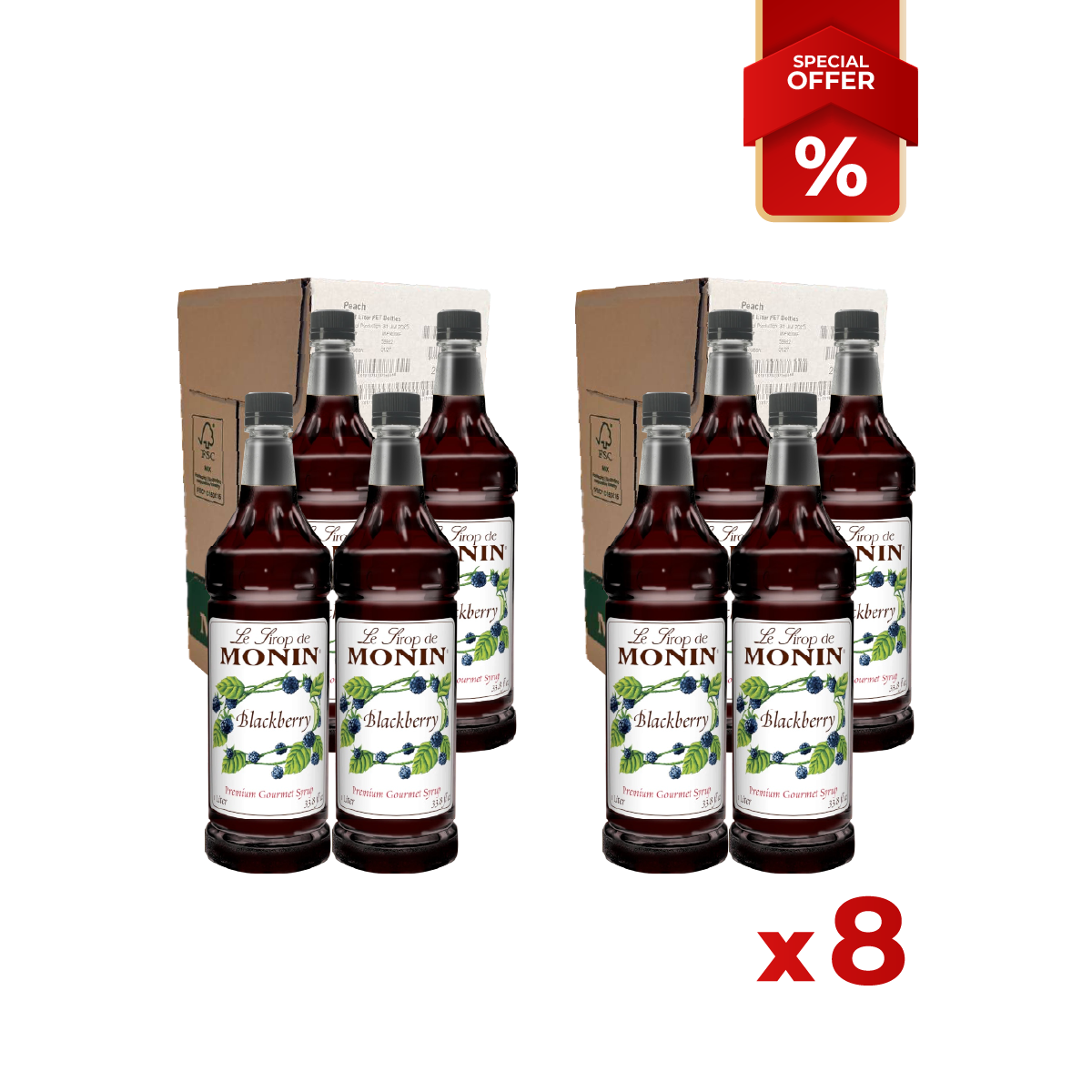 Blackberry Wild Syrup MONIN, 1L