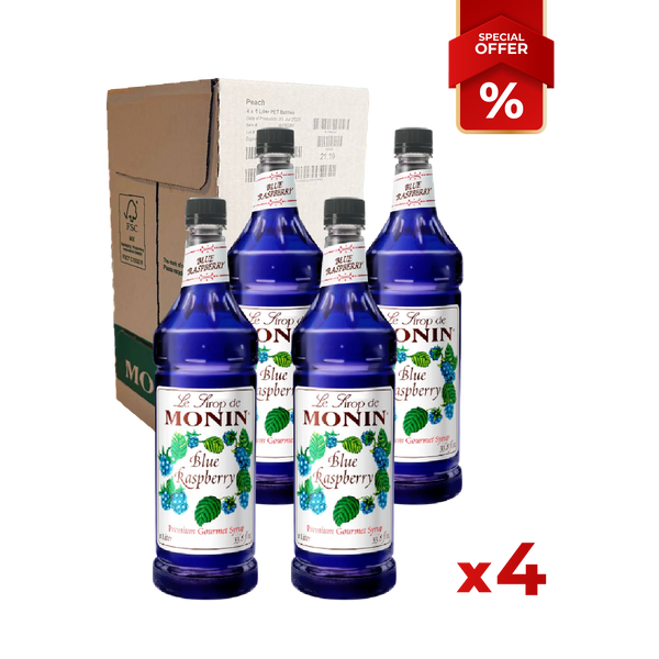 Blue Raspberry Syrup MONIN, 1L