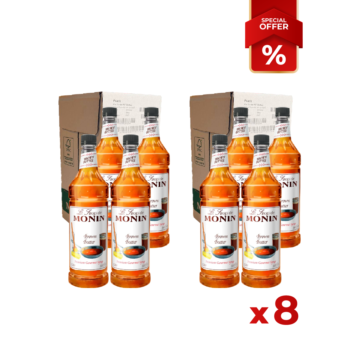 Brown Butter Syrup MONIN, 1L