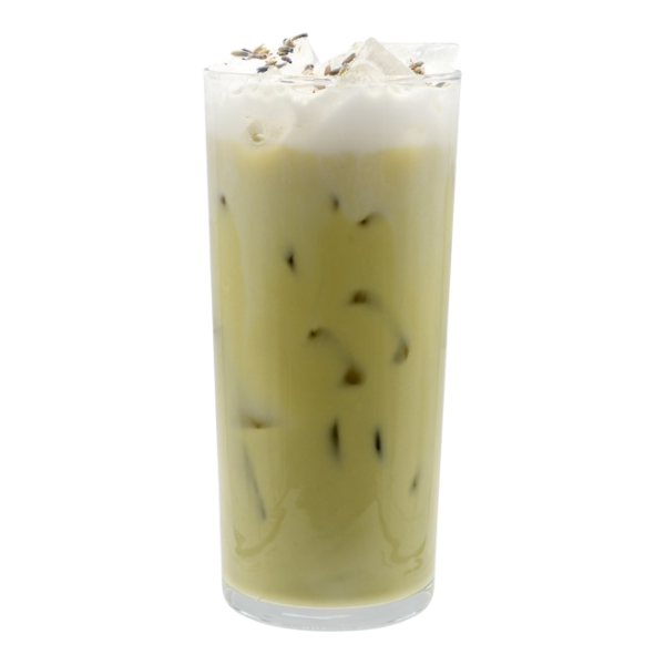 Iced Lavender Oat Milk Matcha