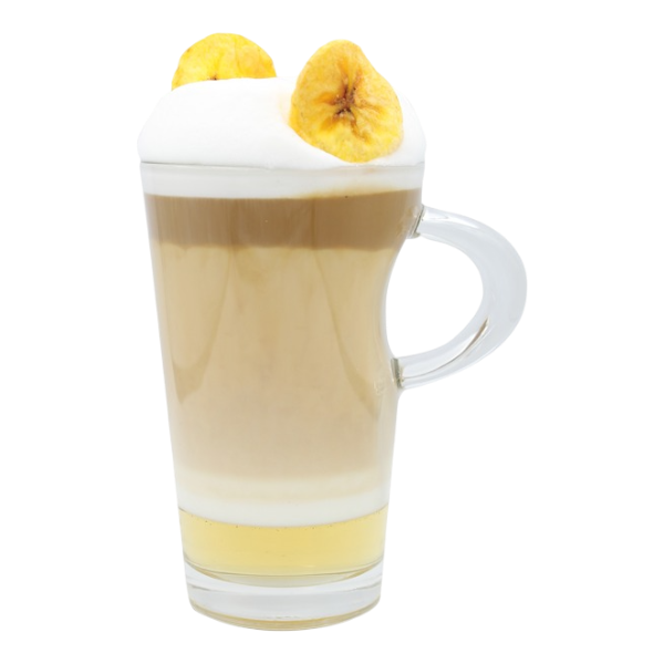 cafe con banana y coco