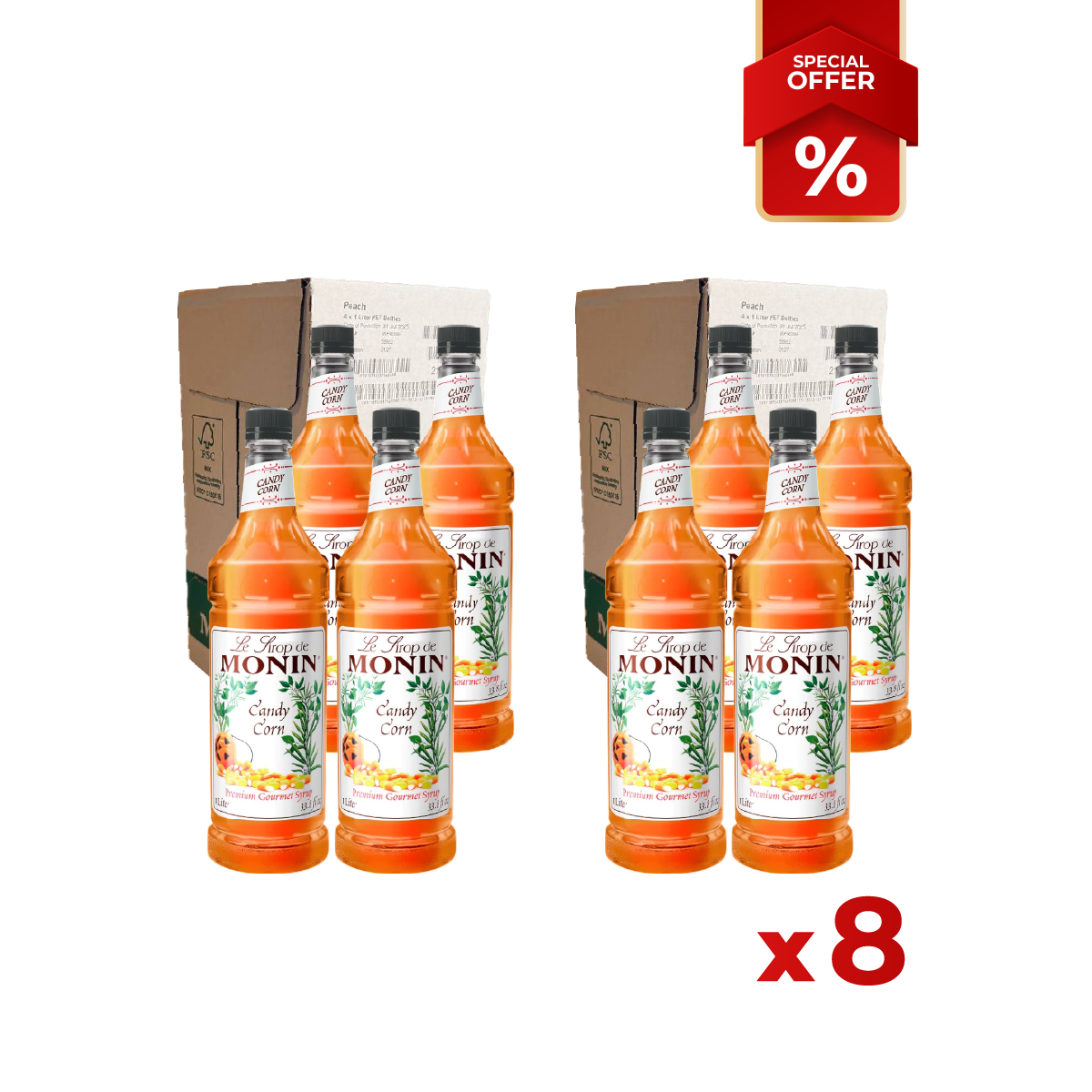 Candy Corn Syrup MONIN, 1L